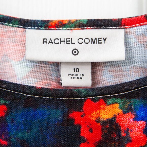 Rachel Comey for Target Floral Printed Midi Dress with 3/4 Puff Sleeves, size 10 - Picture 6 of 8